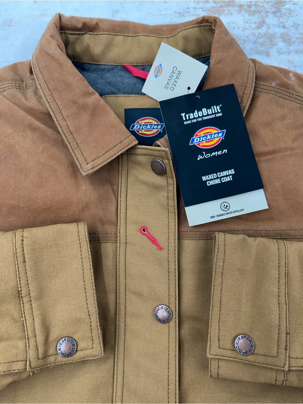 Dickies Women’s Wax Workwear Jacket. Size M/L/XL